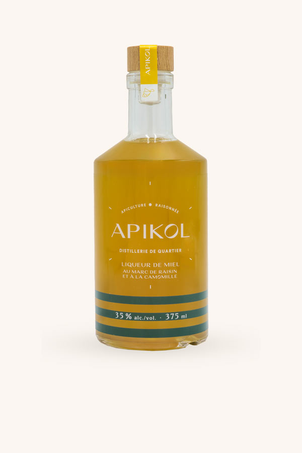 Liqueur de miel au marc de raisin et à la camomille